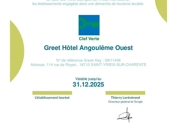 Hotel Greet Angouleme Saint-Yrieix-sur-Charente